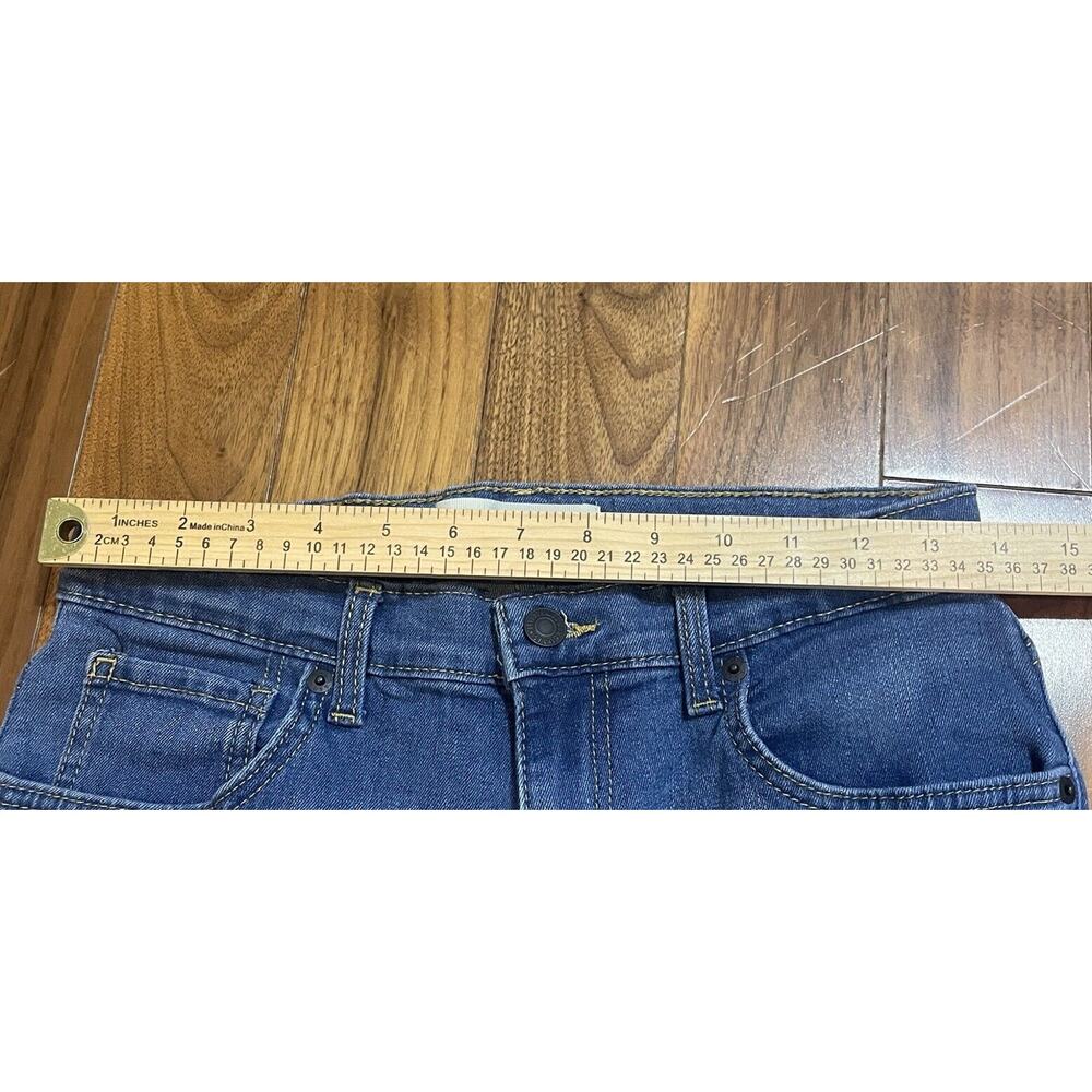 Levi's 511 Jeans Womens 18 Reg 29x31 Slim Fit Medium Blue Wash Black Label - Picture 4 of 10